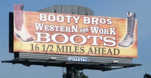 sign - booty bros