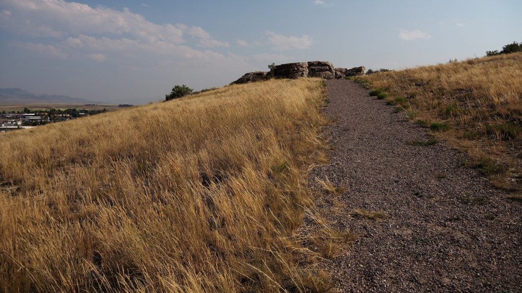 View of summit of Clark's Lookout.