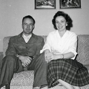 Photo of my parents, 1956