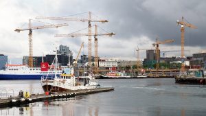 General view of Reykjavik Harbour