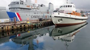 Boats with reflections