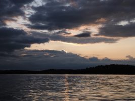 Sunrise at Lake Clear.