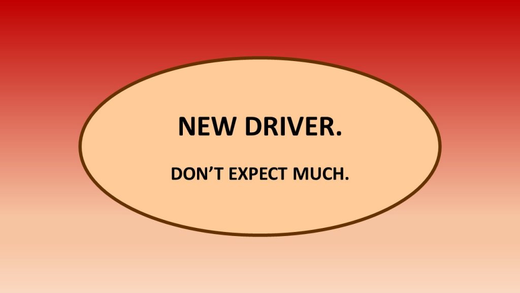 New-driver bumper sticker