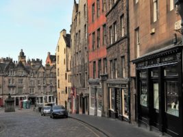 Juncture of West Bow Market and Grassmarket