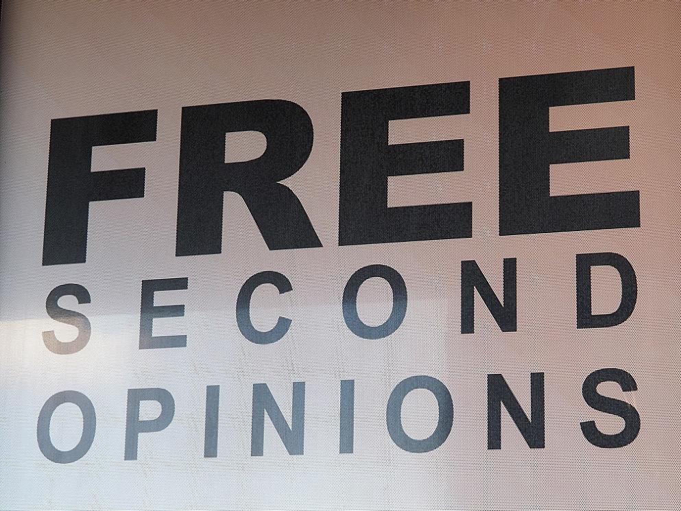 Sign in window: Free Second Opinions