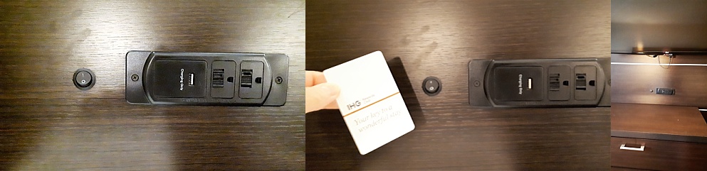 3-photo collage of sneakily small light switches