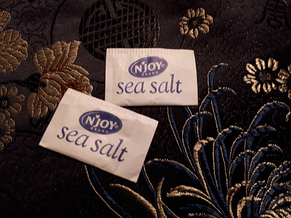 Sea salt packets