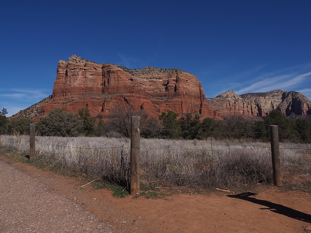 Courthouse Butte from distance